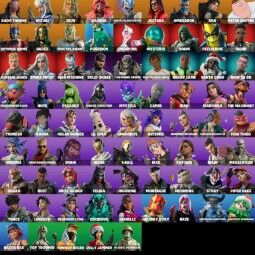 RAZOR RAE📌HAZE✅UNDERWORLD DESDEMONA📌NICK EH 30✅YELLOW DIAMOND MAE📌CLASSIC PEELVERINE✅SHURI(BLACK PANTHER)📌EMMA FROST BLACK QUEEN💜77 SKINS💜PSN XBOX NINTEND 0